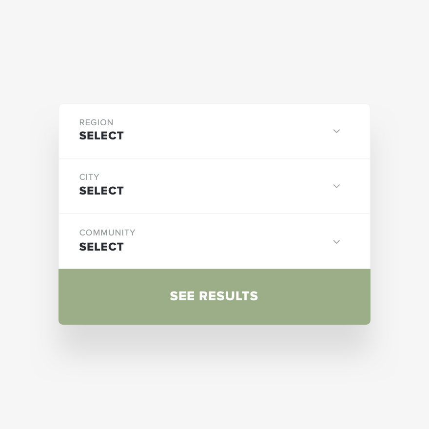 Davidson Homes website component