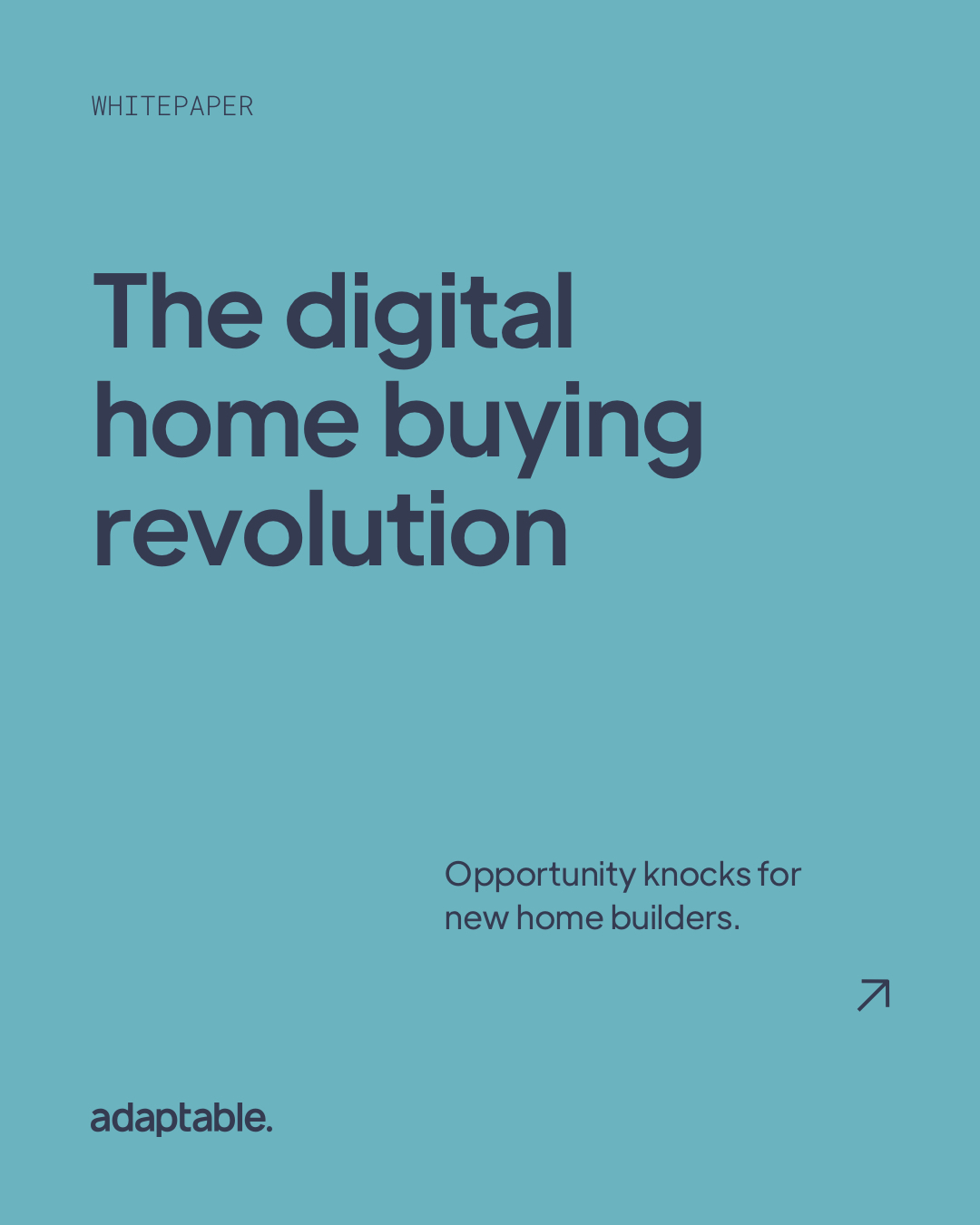 The digital home buying revolution & the customer experience adaptable